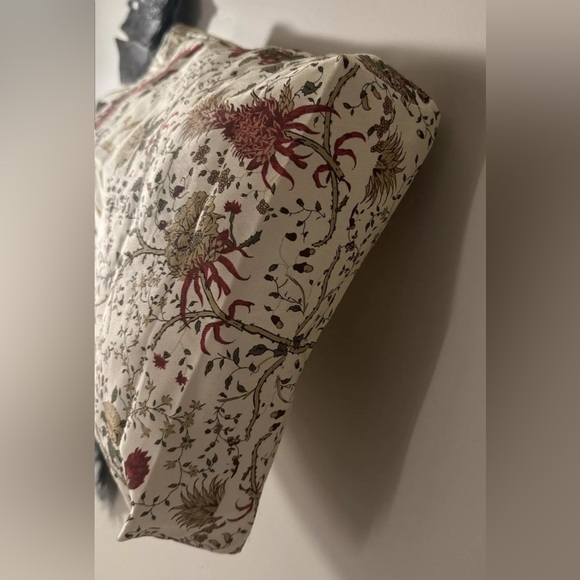 🐅 DIOR TIGER FLORAL FLOWER LILY TOTE SHOULDER BAG LARGE COTTON GOLD LETTERING - Picture 5 of 6